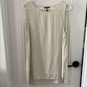Eileen Fisher Washable Silk Sleeveless Blouse